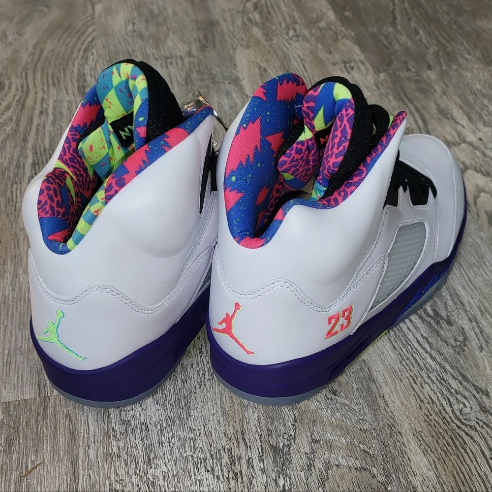 ** Brand NEW in Box ** Nike Air Jordan Retro 5 Men's US Size 9 - Picture 3 of 6